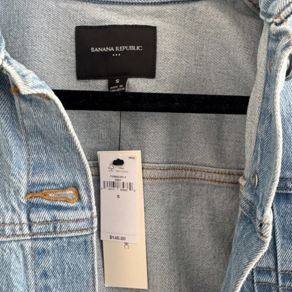 Banana Republic- Denim Trucker Jacket - Picture 3 of 3